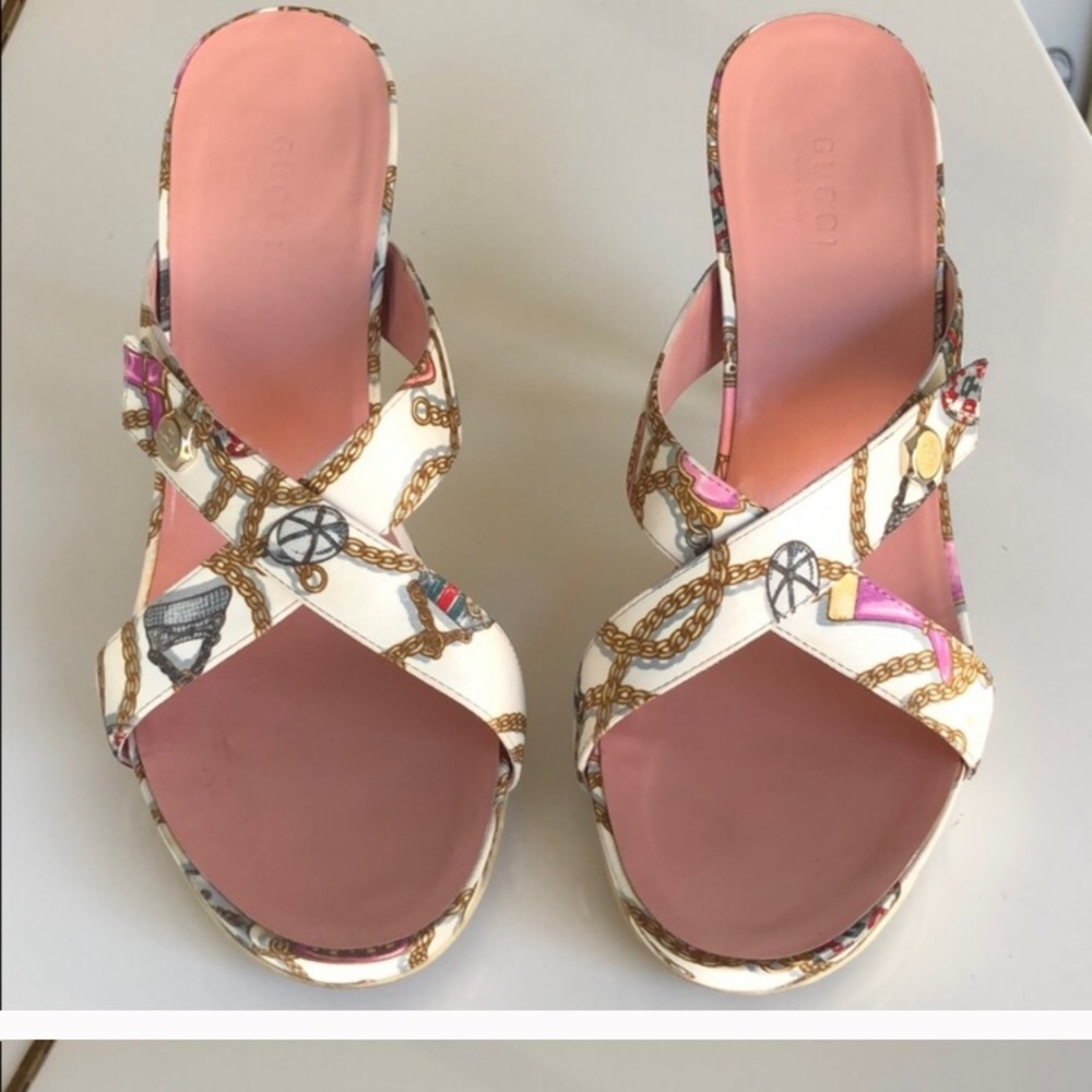 Authentic Gucci Sandal Heels